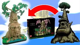 LEGO Wind Waker Deku Tree: Alternate build of official set 77092!