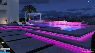 MODERN Swimming Pool & Spa Layout & Design | Elegant | Stylish | Relaxing | Slide | Devonshire Ave