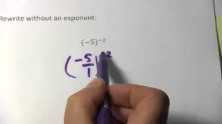 Evaluating Expressions with Negative Exponents and a Negative Integer Base