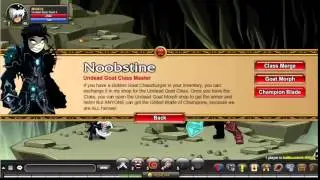 =AQW=Como pegar Undead goat class 0 ac