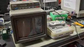 FFVIMan TEST LA TRINITRON VIDEO 8 AVEC SNES  🔥