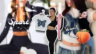 LEGGINGS TODO QUE VER PARA GYM🏋️‍Y ROPA CASUAL👖👚  HAUL DE SHEIN✨💗  #sheinhaul #haul  @SHEINOFFICIAL
