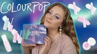 NEW Aurora Struck Collection By Colourpop Swatches, Tutorial, Review!