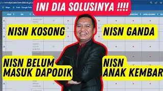 Solusi Seluruh Permasalahan NISN | Terbaru - BERHASIL