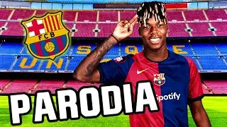 Canción Nico Williams Al Barcelona (Parodia OA - Anuel AA, Quevedo, Maluma)