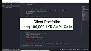 Volatility Trading 101 with Python