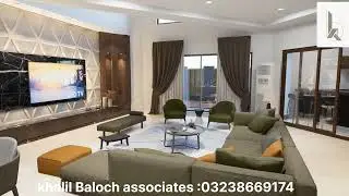 Modern Interior Design and patio by Khalil Baloch Associates