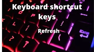keyboard shortcut keys