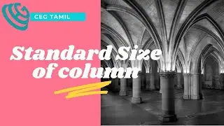 Standard Size of column