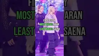 Least and most biased💞 #kpop #fyp