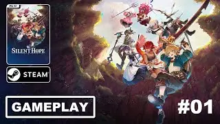 Silent Hope Gameplay (1F • Forgotten Town) - PC NEW 2023