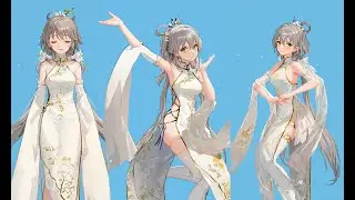 【MMD/AI动画/竖屏】杏辞天依 笑纳（1080P）