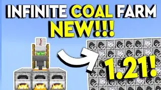 BEST INFINITE COAL FARM 1.21 Minecraft Bedrock - MCPE/Xbox/PS4/Nintendo Switch/Windows 10