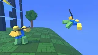 Граю в Shoot People Off Simulator в роблокс!