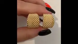 Роскошный золотой комплект