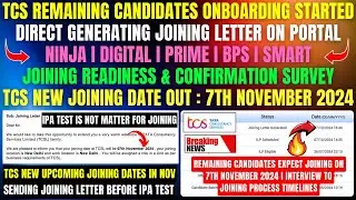 TCS BIG CHANGES IN JOINING CRITERIA | DIRECT GENERATING JL | XPLORE, IPA TEST & BGC IS NOT MANDATORY