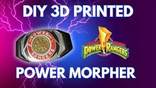 How To Make A Power Rangers Morpher! (3D Printed!)