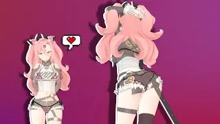 Nicole, transparent outfit 👀😳- Phut Hon -【MMD ZZZ 4K | 60FPS】