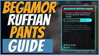 Begamor Ruffian Pants Intel Guide for Star Wars Outlaws
