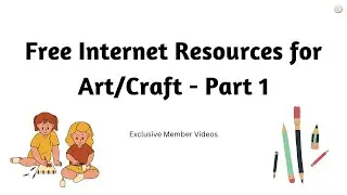 Free Online Internet Resources for Art and Crafts - Part 1