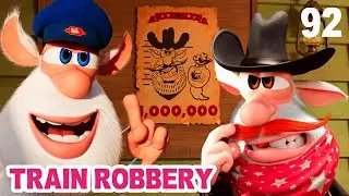 Booba | Train Robbery | Episode #92 | Booba - all episodes in a row