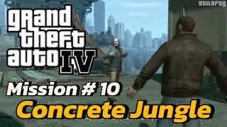 GTA 4 Mission # 10 CONCRETE JUNGLE Game-Play Walkthrough PC
