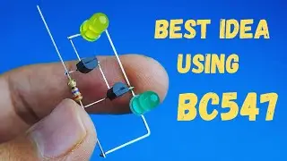 New Great Idea You Haven't seen before Using LED Instead  Of LDR