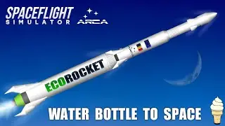 ARCA Space EcoRocket Launch To The Moon In Spaceflight Simulator