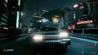 Cyberpunk 2077: Midnight drive with The Midnight (Collateral)