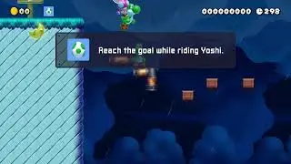 Super Mario Maker 2 - #320 S1 - my air ship night level by AmoBlox