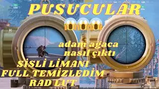 METRO ROYALE- AĞACA ÇIKAN PUSUCU 😱 / SİSLİ LİMANI FULL TEMİZLEDİM