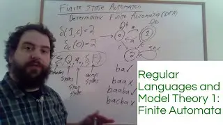 Regular Languages and Model Theory 1: Finite Automata