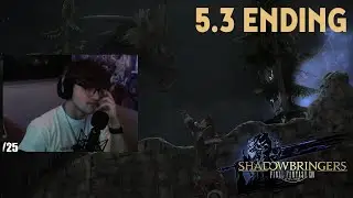 FFXIV Shadowbringers 5.3 Ending Reaction - Twitch Highlights (Final Fantasy XIV)