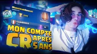 J'ai RÉCUPÉRÉ mon ANCIEN COMPTE CLASH ROYALE VIEUX de 5 ans (je comprends plus rien au jeu mdrrr)