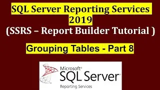 Grouping Tables in SSRS - Part 8