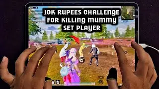 LIVIK KING 🤴 6-FINGERS CLAW IPAD PRO 90 FPS HANDCAM GAMEPLAY