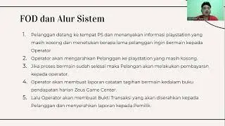 SISTEM INFORMASI BILLING PLAYSTATION