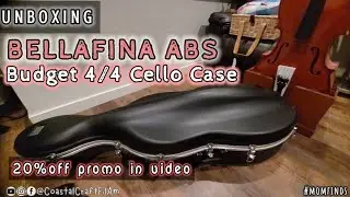 UNBOXING: Bellafina ABS 4/4 Cello Case with wheels @CoastalCraftFilAm