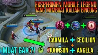 GABUNG SEMUANYA ! Eksperimen Mobile Legend Yang Membuat Kalian Susah Tidur ! Part 11