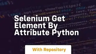 selenium get element by attribute python