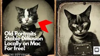 DIY Wet Collodion Portraits: Stable Diffusion on Mac with Mochi + CoreML