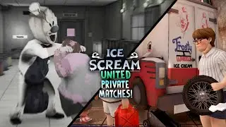 Ice Scream United: Private Matches With Friends 🔥 (Collab With @GreenRobloxStuffz)