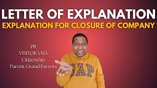 Letter of Explanation for Closure of Company