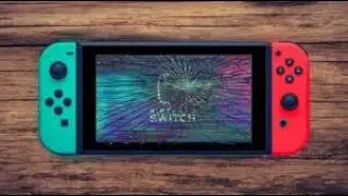 How to Remove a Broken Screen Protector From a Nintendo Switch!!