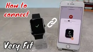 How to connect GT01 to iPhone with Very Fit IOS app