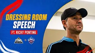 Dressing Room Speech ft. Ricky Ponting | GT vs DC | IPL 2023