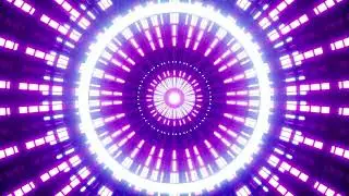 Music Beat Bounce Rhythm Circle Light for VJ Loops.