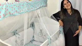 Montando o kit berço a linha da bicicleta é a primavera da Rayssa