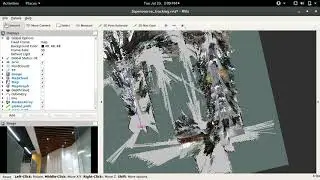 Mapping using RTAB Map with realsense D435 and Rplidar A208 | SLAM | ROS