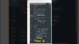 Border Color in css - how to add border color in css- css me border color ko kaise use kre 